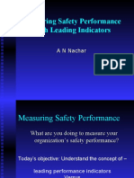 Measuring Safety Performance With Leading Indicators: A N Nachar