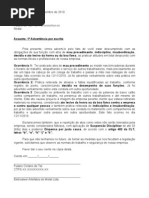 10. Modelo Telegrama Abandono de Emprego