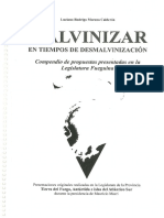 16 Proyectos (2015-2019) presentados La Legislatura Fueguina