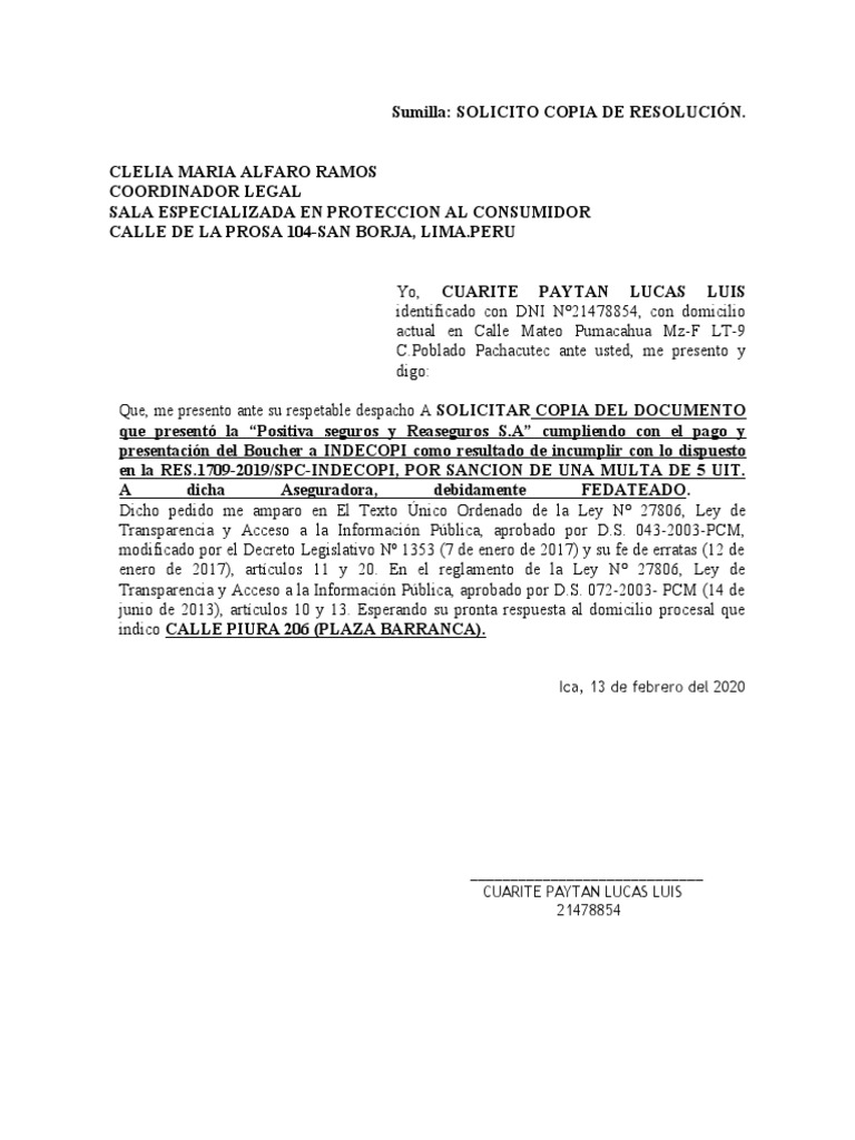 Sumilla 1 | PDF