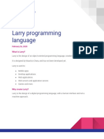 Larry Programming Language Design