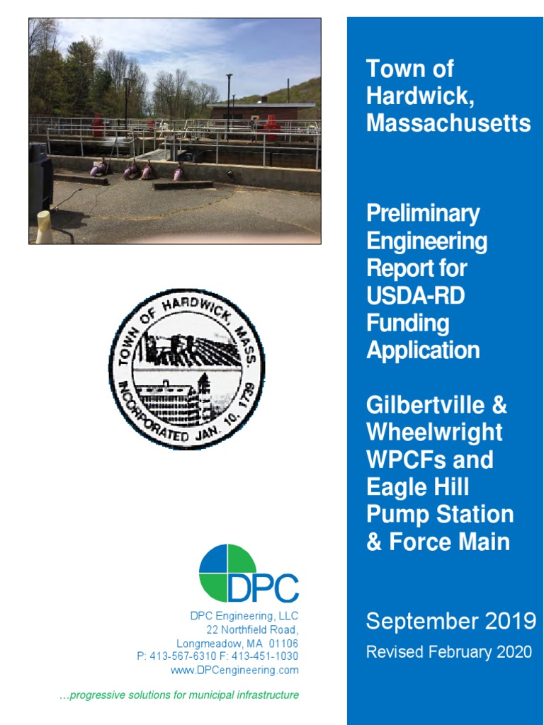 DPC Hardwick PER 2020.02.20 Reduced PDF Clean Water Act Sewage