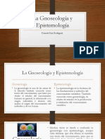 La Gnoseología y Epistemología