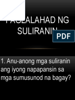 Paglalahad NG Suliranin