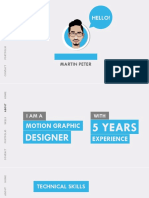 Martin Peter Motion Graphic Designer Portfolio