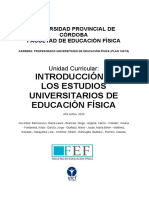 DOSIER Introduccion A Los Estudios Universitarios de EF PDF