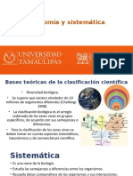 Taxonomia y Algas