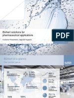 Bürkert Solutions For Pharmaceutical Applications