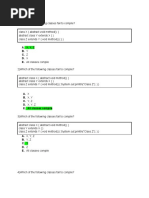 13-MCQs on abstract class and Interfaces