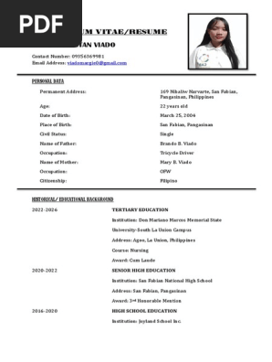Curriculum Vitae
