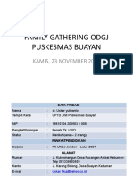 Family Gathering Odgj Puskesmas Buayan