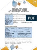 Guía de Actividades y Rúbrica de Evaluación - Paso 4 - Construir El Marco Metodológico PDF