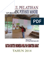 2. Cover Modul Pelatihan On Becoming Posyandu Mandiri