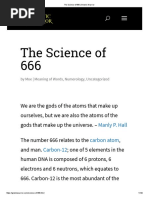 The Science of 666 - Gnostic Warrior PDF