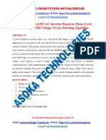 A Novel Multilevel DC AC Inverter Based on Three-Level Half Bridge With Voltage Vector Selecting Algorithm