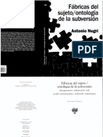 Negri - Fábricas del sujeto. Ontología de la subversión.pdf