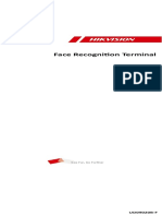 UD09020B-F Baseline DS-K1T606 Series Face Recognition Terminal User Manual V1.2 20190318