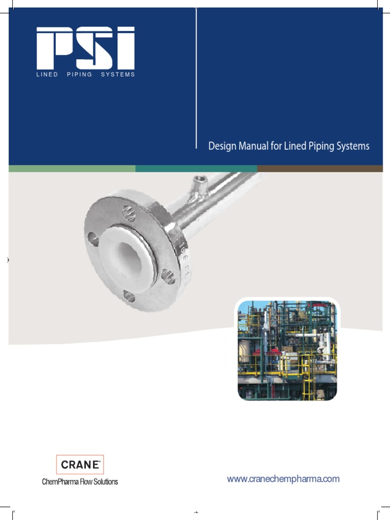 Lined Piping Design Manual.pdf Pipe (Fluid Conveyance) Steel Free