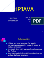 HPJava: A Parallel Extension of Java for High Performance Computing