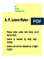 AP Leave Rules