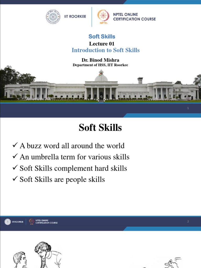 Lec - 01-Introduction To Soft Skills PDF | PDF | Skill | Cognition