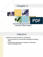 Information Management Strategy & Information System Strategy