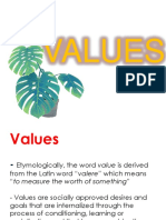 Values 1 1