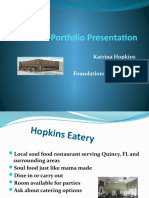 Business Portfolio Presentation: Katrina Hopkins BUS Foundations of Business