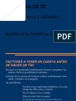 TC Cuello, Torax y Abdomen - Factores y Protocolos