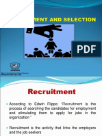 Recruitment and Selection