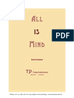 All is Mind.doc - David Samuel