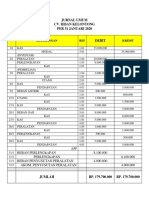 Jurnal Umum CV Ihsan Kelontong