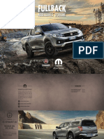 Catalogue Accessoires FIAT FULLBACK 2018