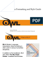 MLA 8th Edition Formatting and Style Guide
