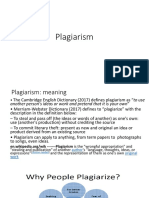 Plagiarism