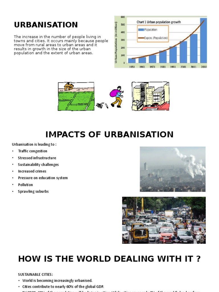 Urbanization: Challenges and Solutions | PDF