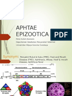 Aphthae Epizootica