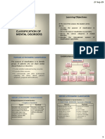 L3 Chapter 3 - Classification of Mental Disorders, Schizophrenia