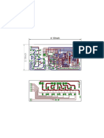 Schematic diagram of a circuit board with relays and ICs