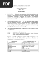 3 - Review Notes - AGRICULTURAL MECHANIZATION PDF