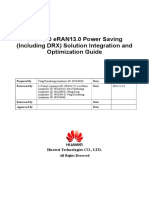 eRAN15.0 Power Saving (Including DRX) Solution Integration and Optimization Guide