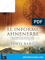 El Informe Ahnenerbe - Santi Baro