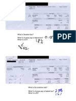 What Is Vacation Acc? What % of Gross Pay Is Federal Tax? What % Is EI?