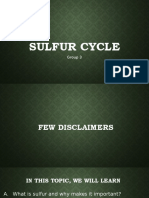 Sulfur Cycle