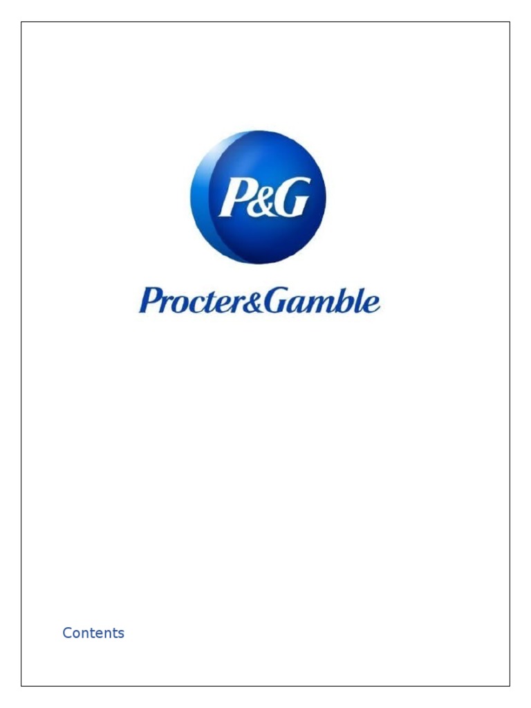 General Management P & G | PDF | Swot Analysis | Procter & Gamble