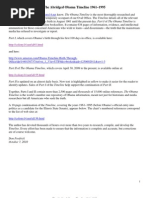 Obama Early Life Time Line 1961-1995 (Abridged) by Don Fredrick