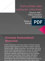 Komunikasi Dan Penyebaran Informasi