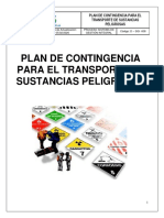 D-Sgi-008 Plan de Contingencias para El Transporte PDF