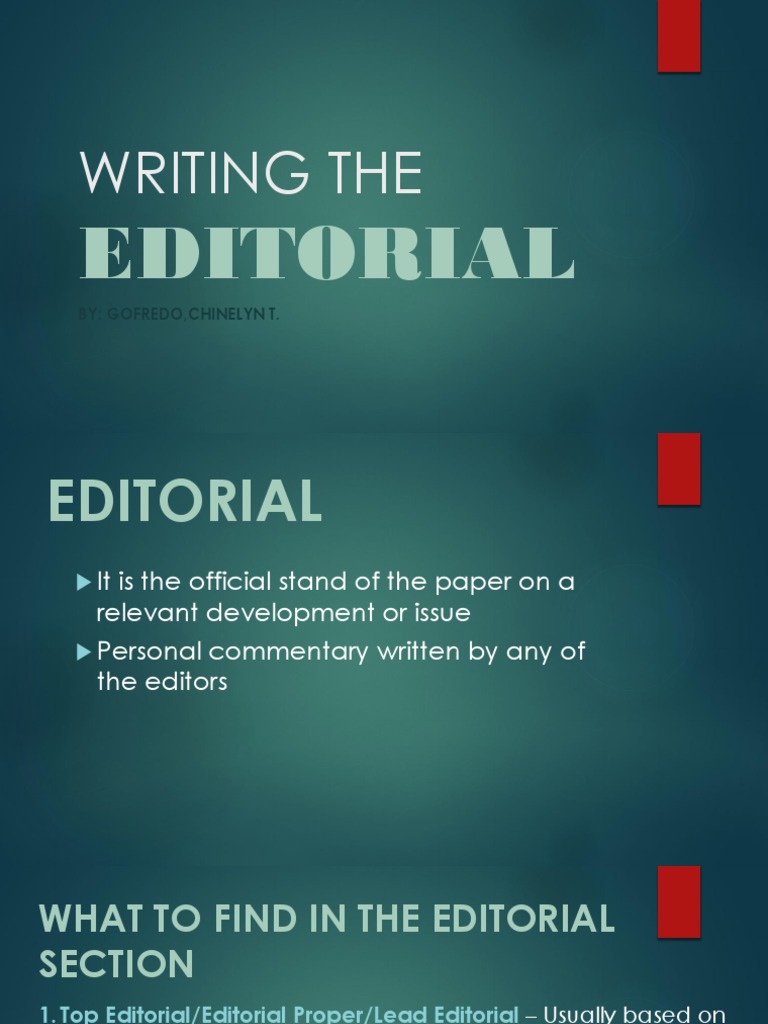 Understanding Editorial Writing Types | PDF | Valentine's Day | Love