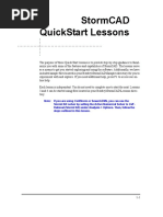 StormCAD QuickStart PDF